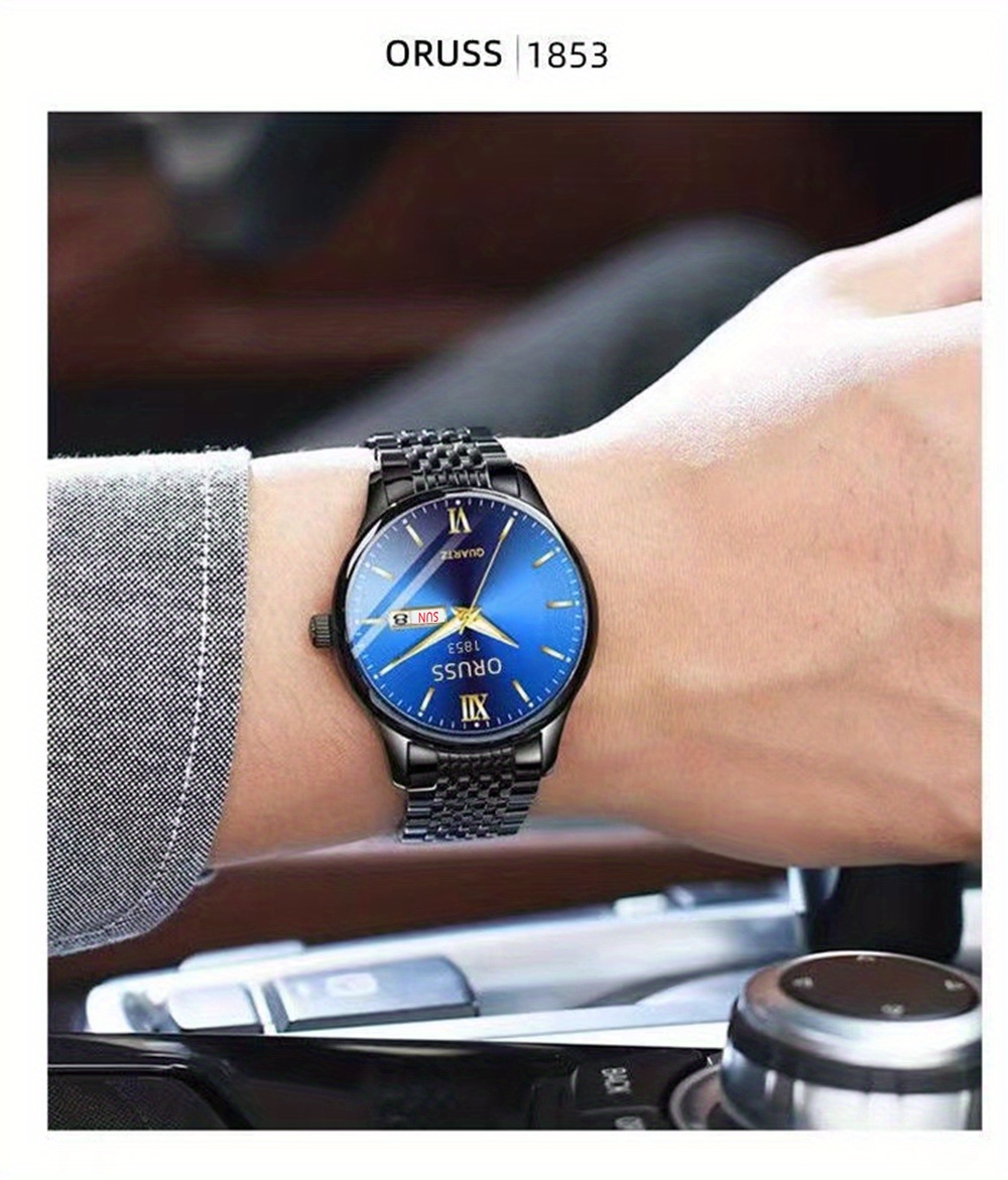 Hermosos Relojes Hombre Tendencia Lujo, Resistente Agua, Reloj Luminoso  Duradero, Negocios Deportes, Precisión Doble Calendario, Hermoso Regalo  Hombres, Echa Vistazo Ofertas Hoy Ahora