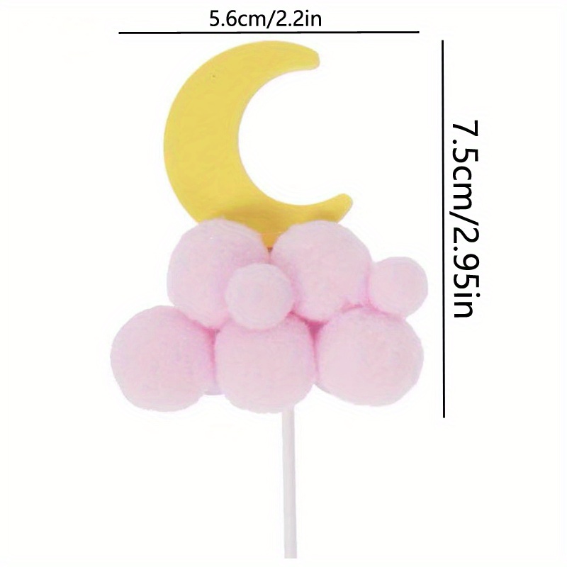 Sparkle Up Your Dessert Table With This Welcome Letter Moon - Temu Bahrain