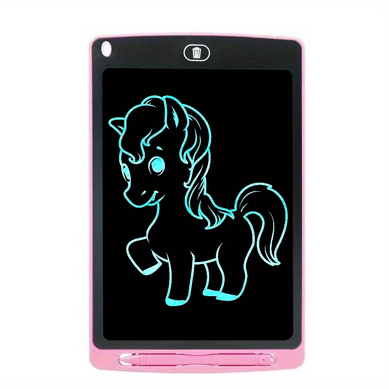 BunnyPony LED Note Board with Colors, Writing Tablet Board for Girls Boys,  Night Light USB Writing Board, Light up Board Drawing Tablet Gifts for  Kids(11.8''*7.9'') 