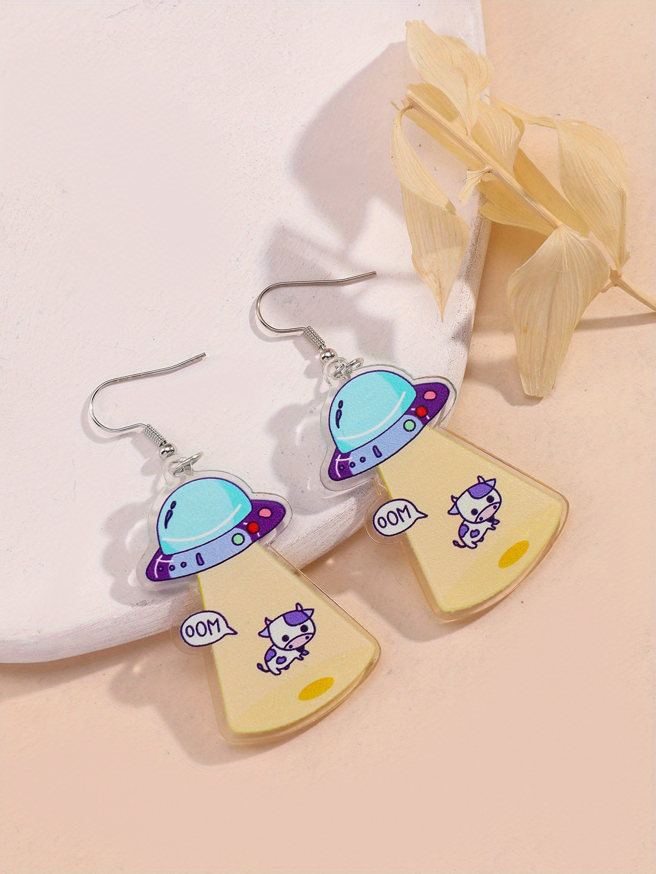 Fun Acrylic Kitten Cat Earrings For Women - Cute Dangle Statement Jewelry, Adorable Pet Gift - View #4