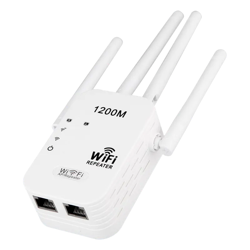 1200mbps 2 4g 5g dual band wireless internet wifi repeater router ap signal booster for home larger coverage extender and signal amplifier details 4
