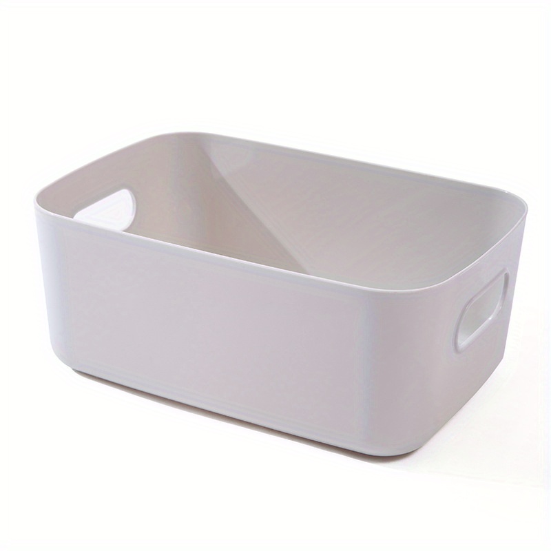 Plastic Storage Bins Minimalist Plain Storage Box For Home - Temu