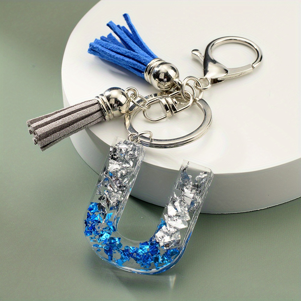 U deals letter keychain