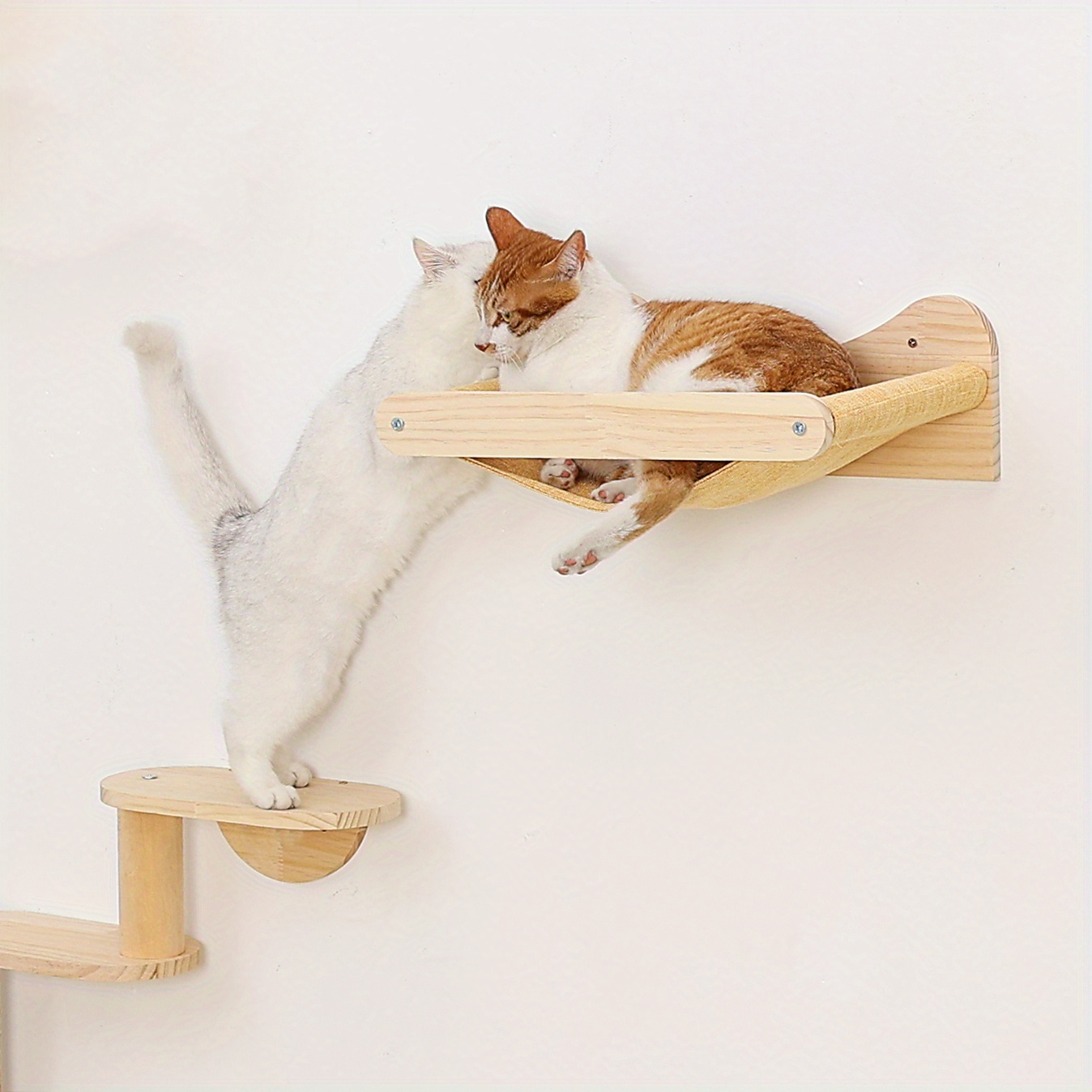 Cat Hammock Bed Wall mounted Cat Perch House Detachable - Temu Australia