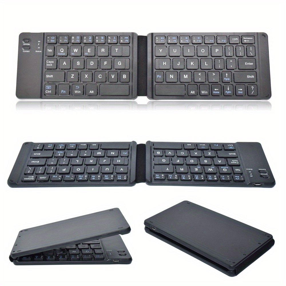 Folding Keyboard Mini Wireless Keyboard Windows Android Ios Temu