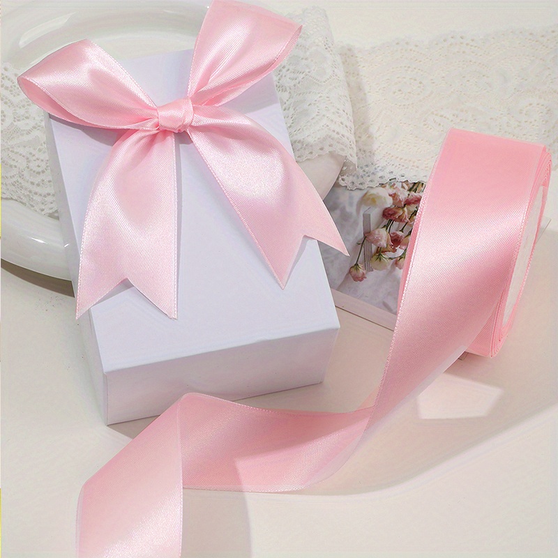 Pink Ribbon Packaging, Pink Ribbon Wedding, Silk Ribbon Wedding