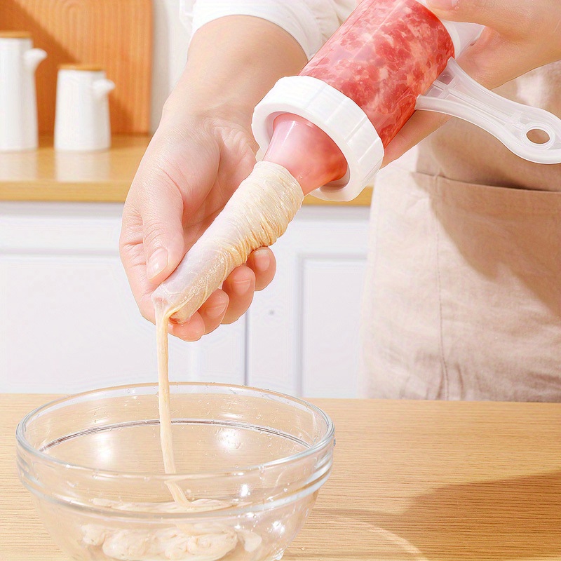 6 Pezzi Di Macchina Per Clisteri A Mano Strumenti Per Salumi Di Salsiccia A  Mano Spingi A Mano La Macchina Per Clisteri Fatta A Mano Piccola Macchina