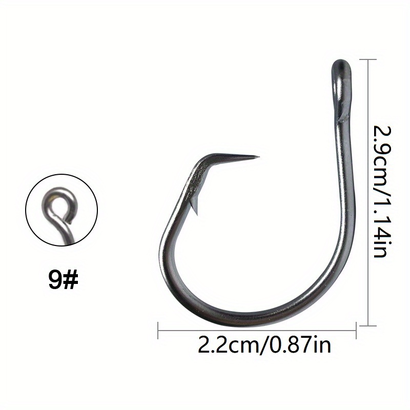 Eagle Mouth Hook High Carbon Steel Hooks Extra Sharp Octopus - Temu
