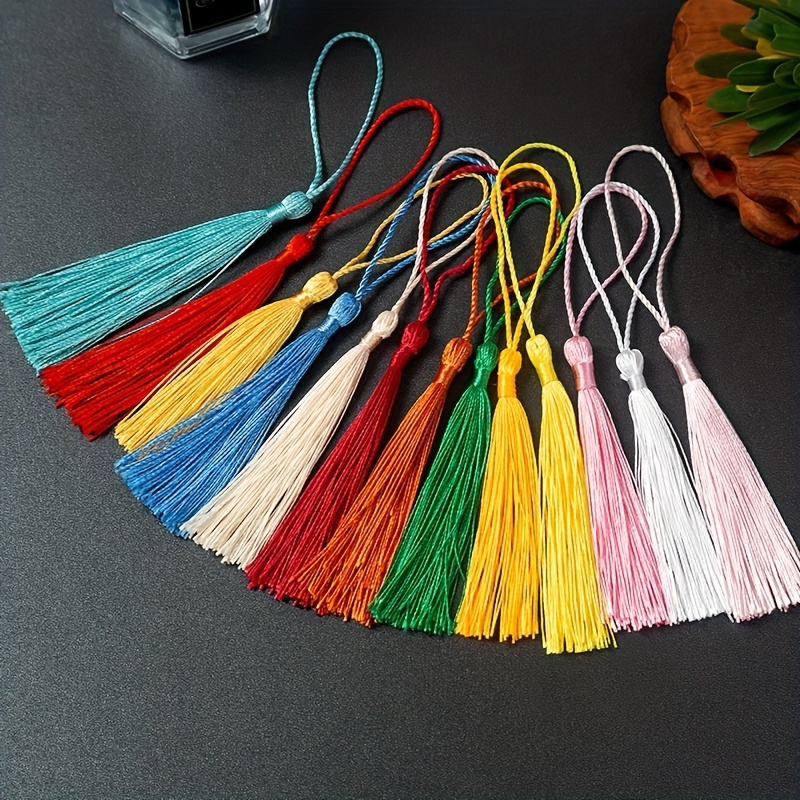 Craft Bookmark Keychain Tassels Jewelry Making Keychain - Temu