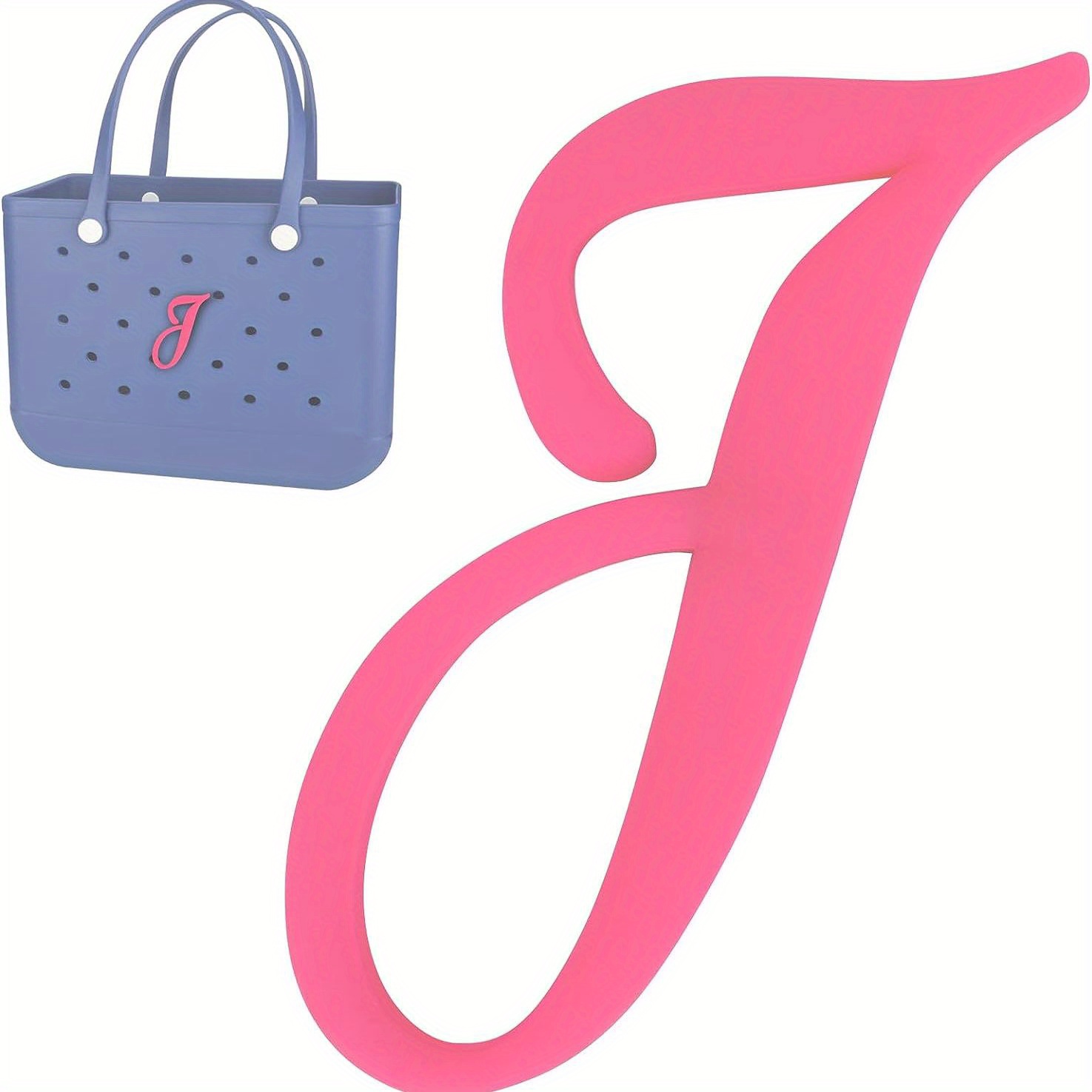 3d Letter Decors For Bag, Personalizing Handbag Charms For Beach Style Bag  Ornament Jewelry Making Craft Supplies - Temu