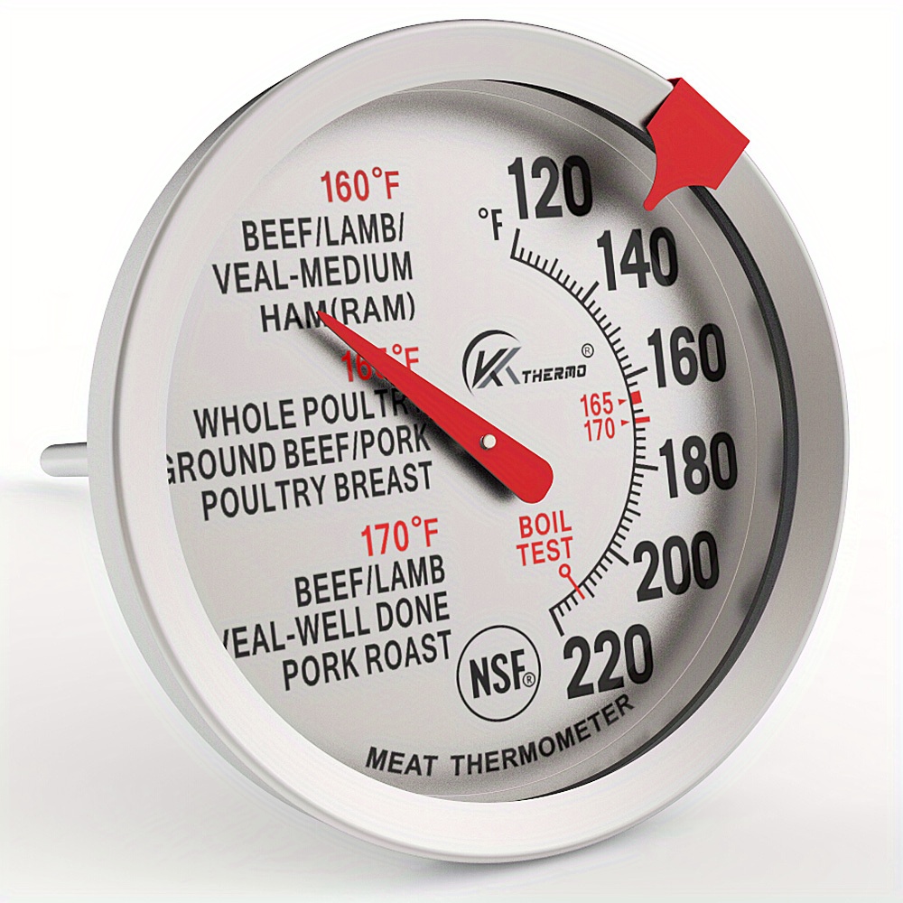 1pc Termometro Carne Termometro In Acciaio Inossidabile 2 5 - Temu Italy