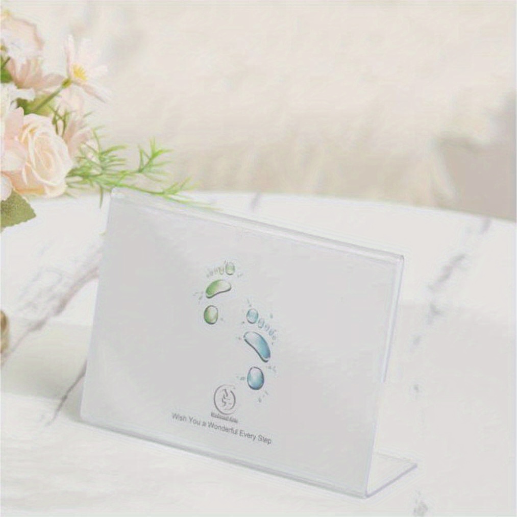 Image of 6pcs Modern Minimalist Medal Display Box Photo Frame Simple Display Table Picture Frame Acrylic Photo Frame