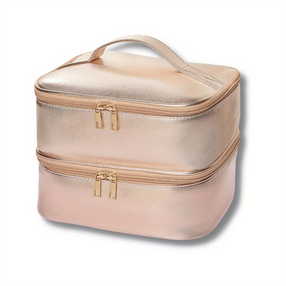 Large Nail Polish Organizer Storage Carry Case Bag Fit Light Dryer Manicure  Tool
