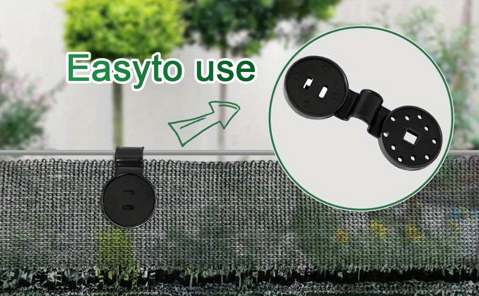 30pcs Sunshade Net Clips Greenhouse Shade Cloth Clips Plastic Fence Shading Net Clips Insect Net Clips Agriculture Sunshade Lock Grip Camping Tent Accessories Sports & Outdoors details 1