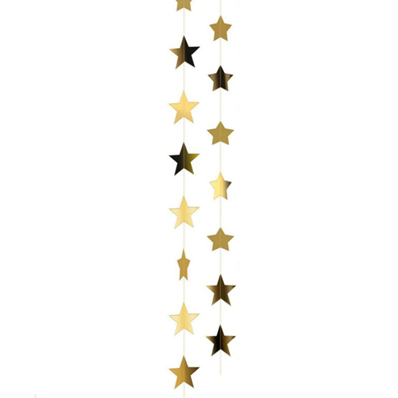 4 meter Sparkling Star Wreath Banner Decoration Bright Stars - Temu Bahrain