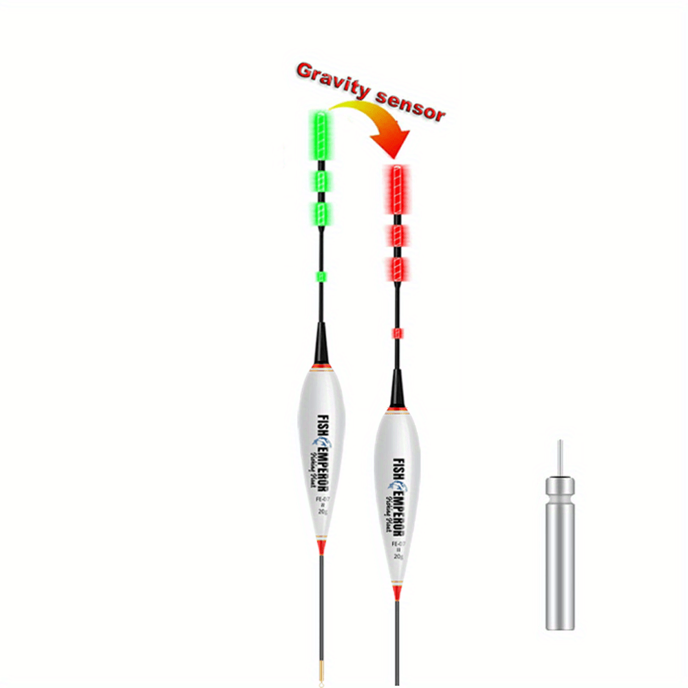Fishing bobbers, Night bobbers, Light up fishing bobbers, Fishing floats,  Lighted bobber, led fishing Bobbers with fishing set, Led Fishing Floats,  Lightening fishing bobber,Electronic fishing b: Buy Online at Best Price in