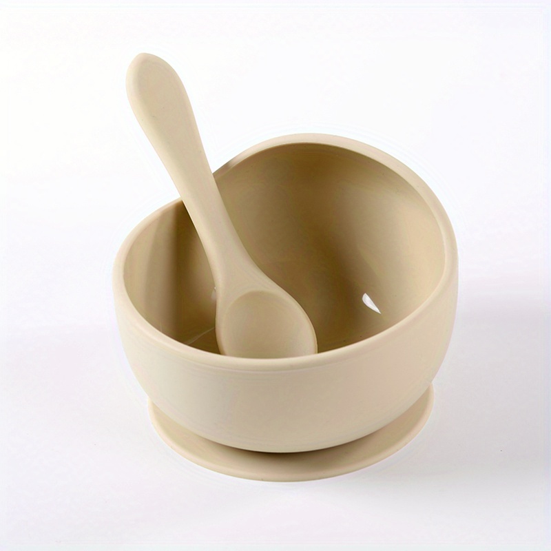 The Ultimate Baby Bowl Set: Anti-drop Silicone Bowl, Spoon, And