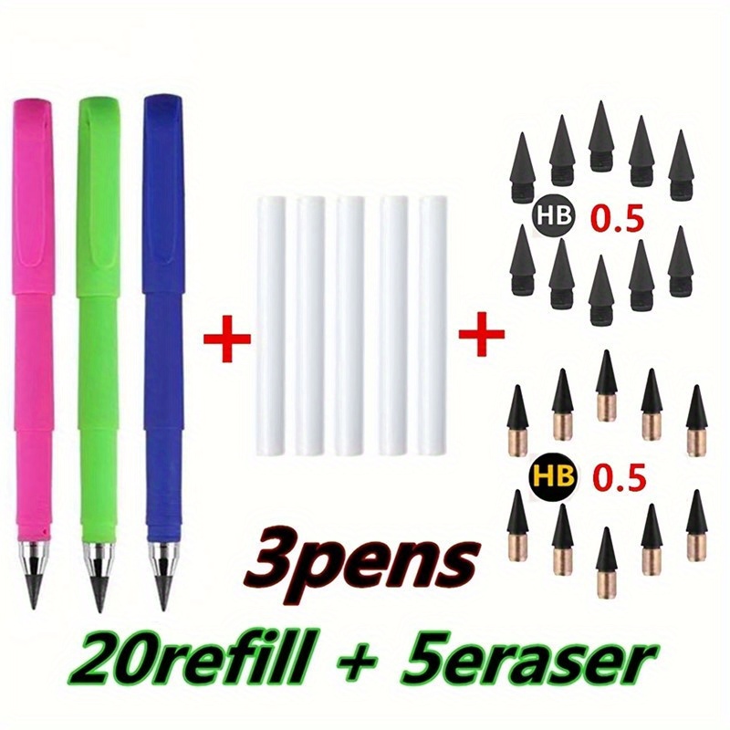 School Supplies Stationery, Mechanical Pencils, Infinity Pencil