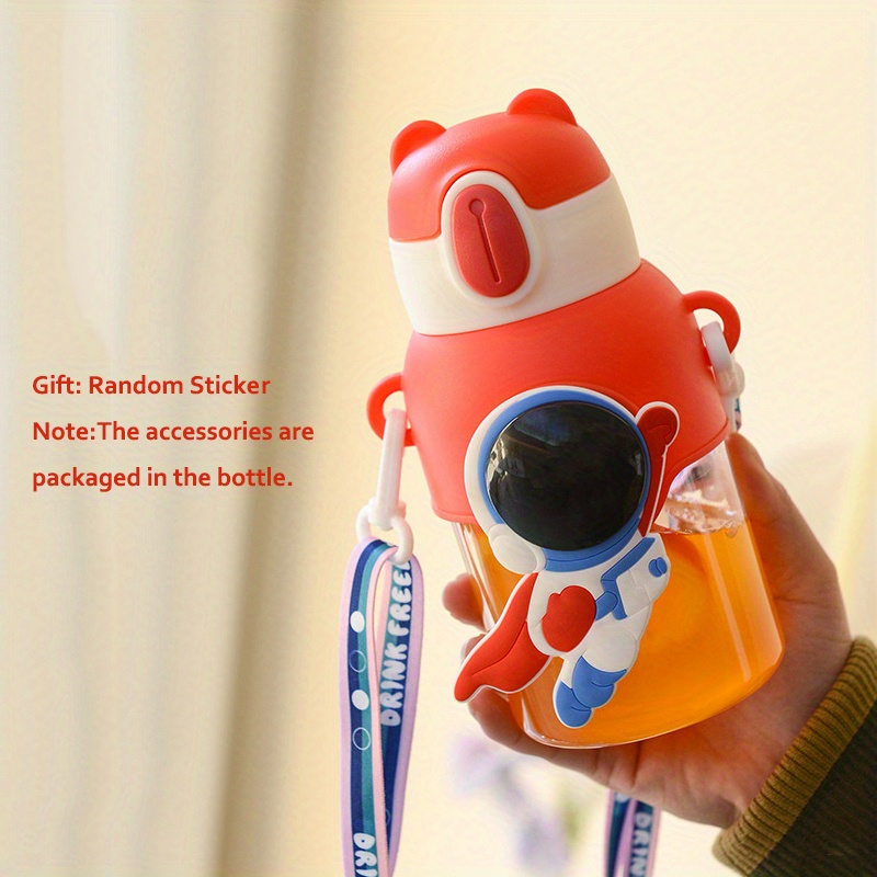 Fun Cartoon Straw Cup for Summer Outings