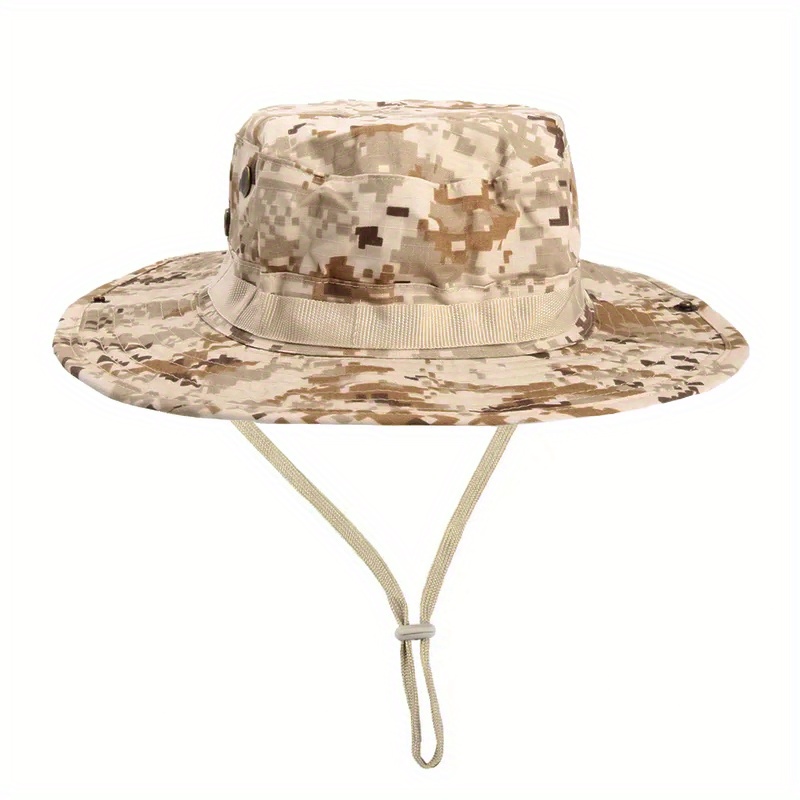1pc Camouflage Tactical Us Army Bucket Hat For Outdoor Hunting Hiking -  Jewelry & Accessories - Temu