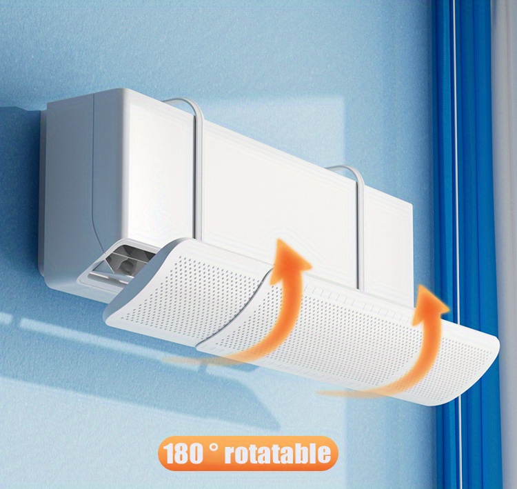  Deflector de viento ajustable aire acondicionado deflector de  salida de aire protector de viento deflector de aire acondicionado (color :  estilo 2, tamaño: 33.9 x 7.1 in) : Hogar y Cocina