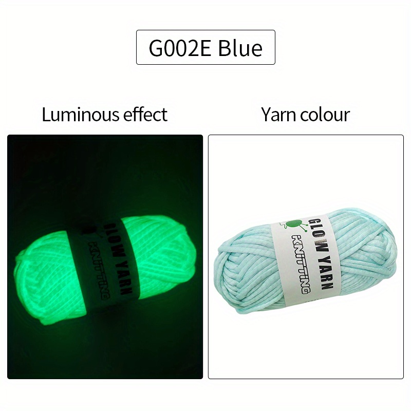 Glow in Dark Yarn DIY Crafts Crocheting Yarn Glow in the Dark Crochet Yarn