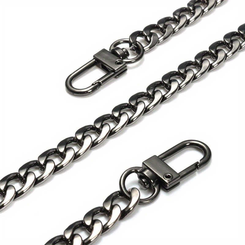 2 Pieces Bag Chain, Metal Shoulder Strap Chain Shoulder Strap