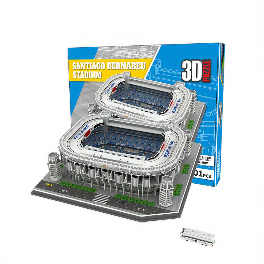 Real Madrid 3D Puzzle Soccer Ball 240 Pcs Oficial Item Life-Size