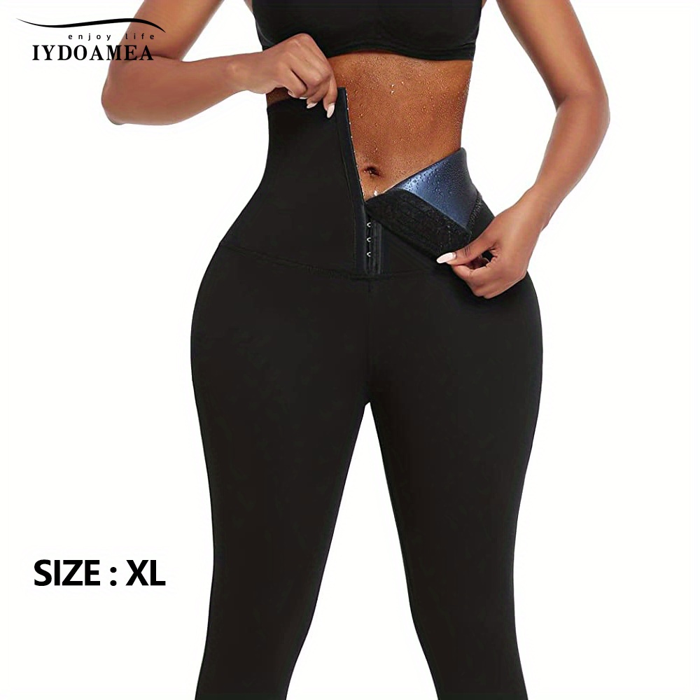 Slimming Pants Women Body Shaper Leggings Workout Black XXL