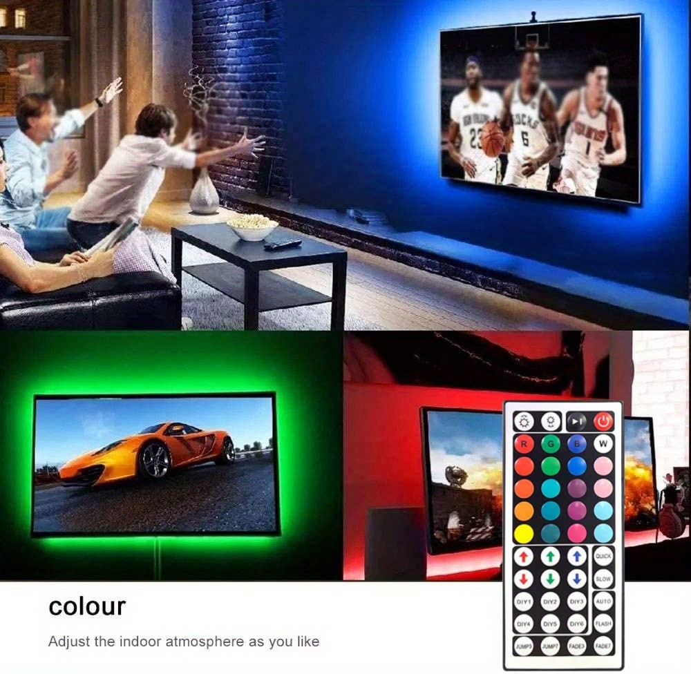 Striscia Led 98 4ft 1 30 Metri Rgb 5050 Schermo Tv - Temu Italy