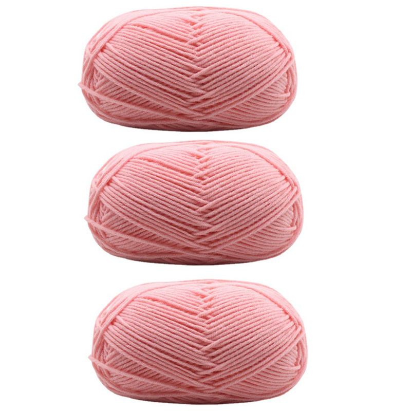 Acrylic Yarn For Crocheting And Knitting 4plys Soft Warm - Temu United Arab  Emirates