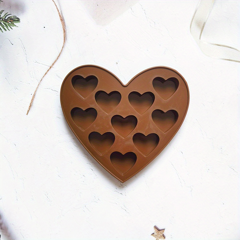 3D Heart Shape 6 Cavities Silicone Cake Mold, Chocolate Mold For Home  Kitchen DIY Baking at Rs 125/piece, Silicon Mould in Surat