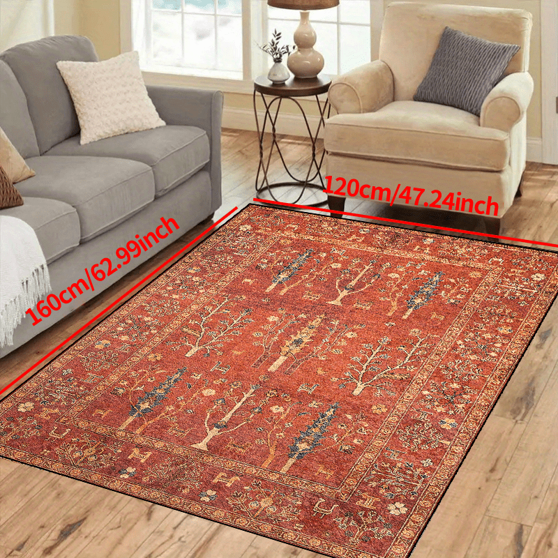 Modern Distressed Art Kids Area Rug, Industrial Wind Cement Indoor Rug,  Sofa Non-Slip Low Pile Washable Large Carpets for Living Room Bedroom  Entryway