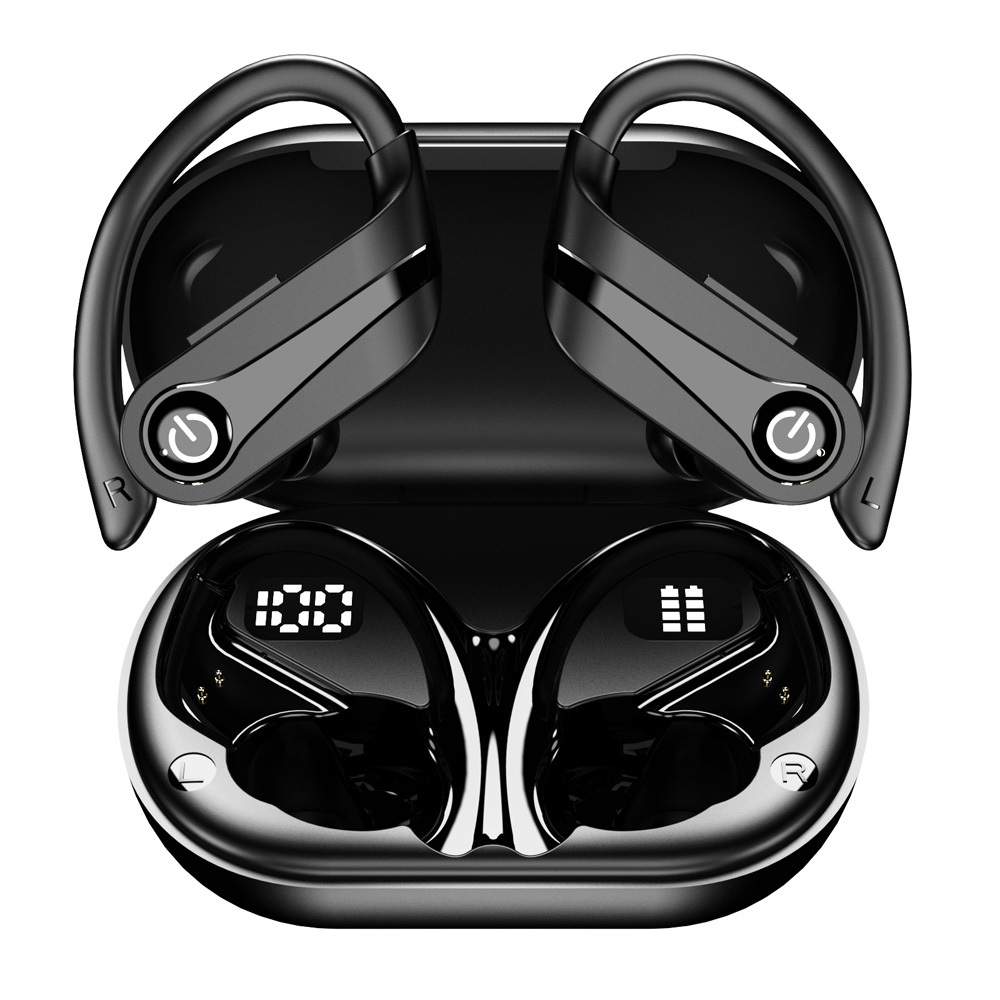 Auriculares Inalámbricos Para Auriculares Con Sonido Estéreo 72H Estuche De  Carga Dual LED Auriculares Impermeables IPX7 Con Ganchos Para Deportes,  Viajes Diarios, Entrenamiento Para IPhone Android - Temu Spain