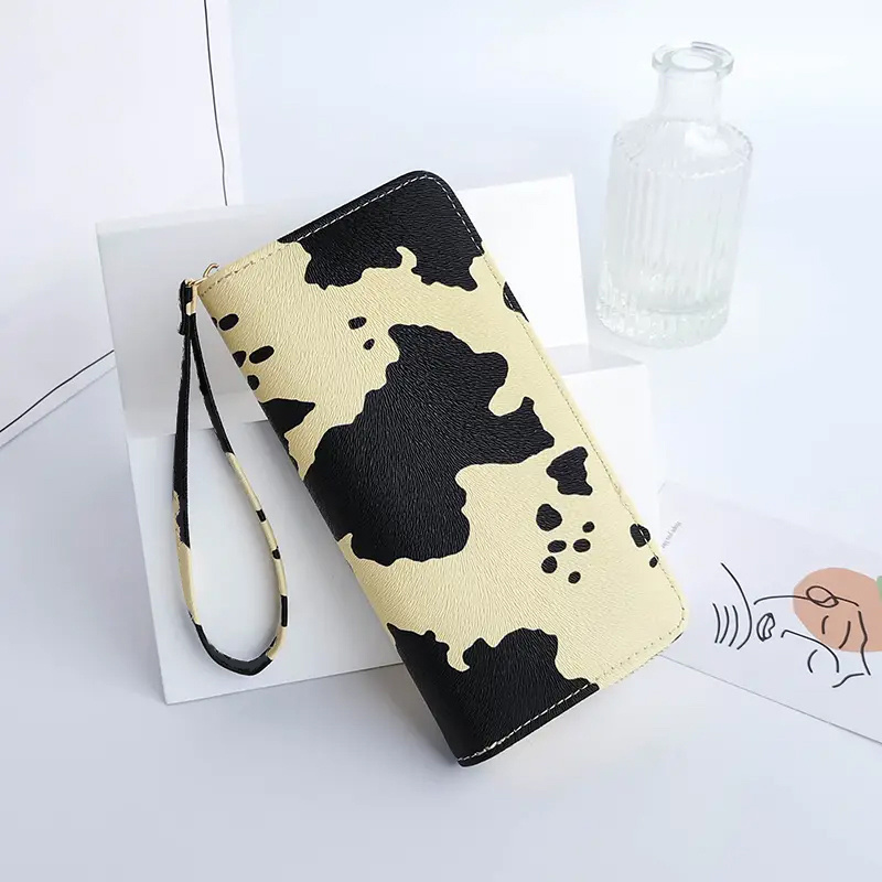 Trendy Cow Pattern Card Holder, Organ Multi-card Slots Certificate Card  Case, Perfect Casual Card Coin Bag For Daily Use - Temu