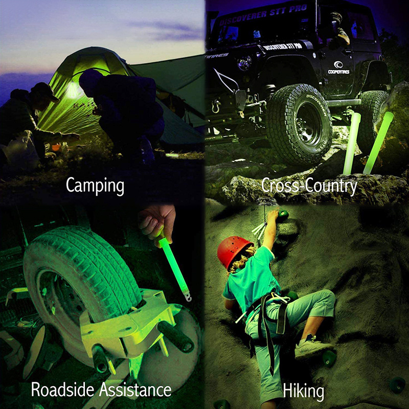 Concert Wilderness Glow Stick Fluorescent Multifunction Survival Camping Emergency Lights Glowstick, Adult Unisex