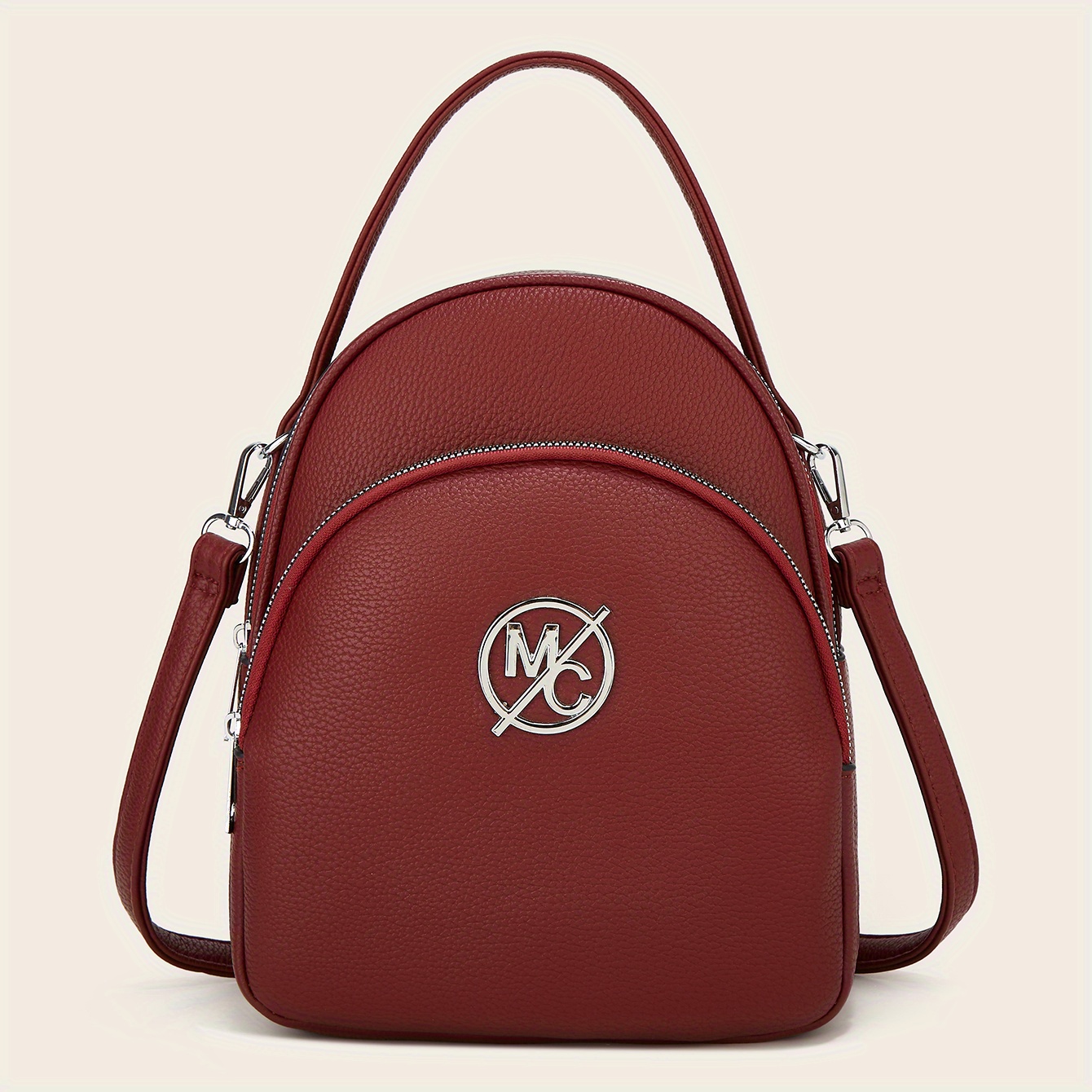 Vintage Convertible Backpack Purse Mini Shoulder Bag Women's Handbag