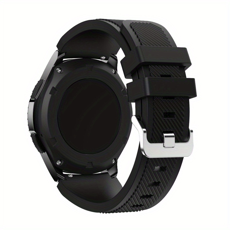 Correa universal Elegance para Smartwatch - Silicona - 22mm - Granate