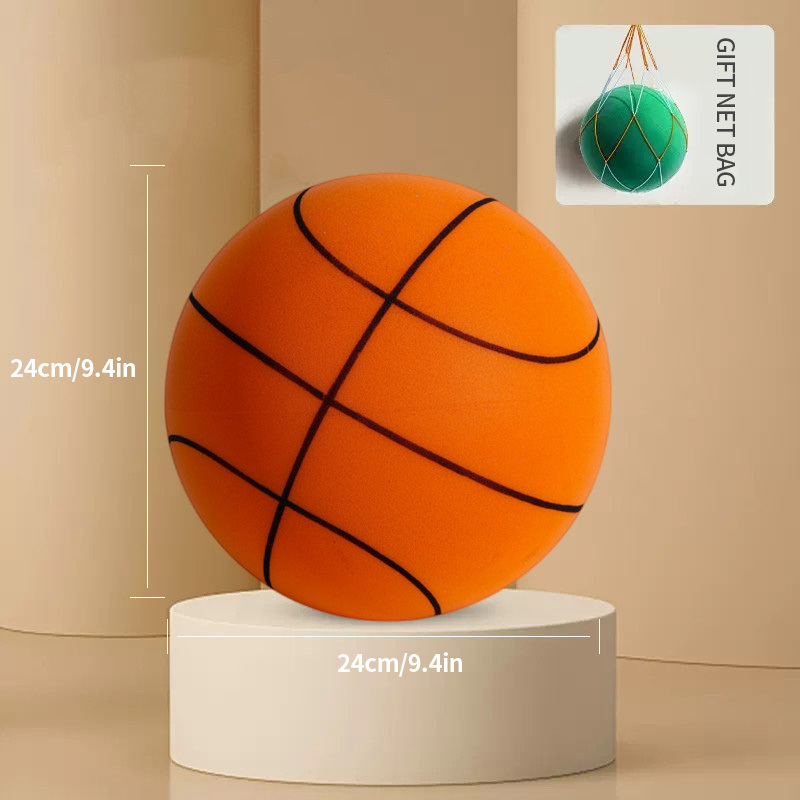 Bola de basquete silenciosa para ambientes internos | Basquete silencioso |  Drible de basquete interno silencioso | Bola de espuma de treinamento de
