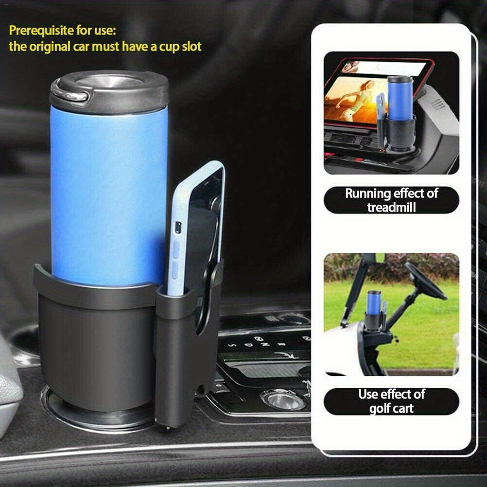 Hoxton Cup Holder Expander For Car, , Hydro Flask, Nalgene, Large Car Cup  Holders Hold Bottles And Mugs, Fits Most Cup Holder - Temu