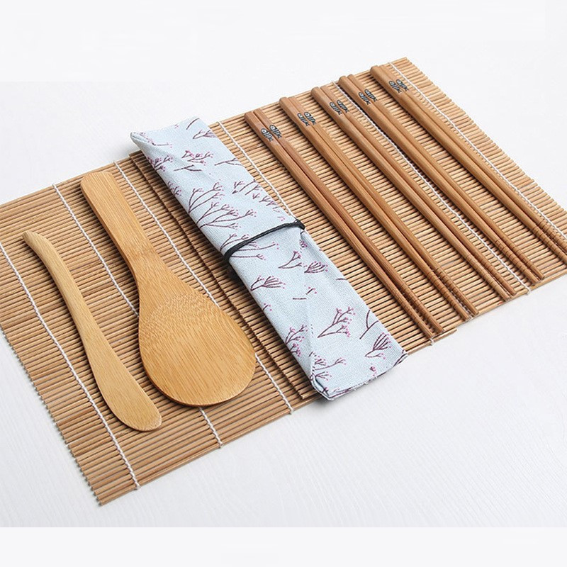 Bamboo Sushi Making Kit, Bamboo Sushi Maker Mat Set, 1 Rice Spoon, 1 Rice  Spreaders, 2 Rolling Mat Roller, Sushi Making Kit, Sushi Tool Set, Kitchen  Accessaries, Baking Tools - Temu United Arab Emirates