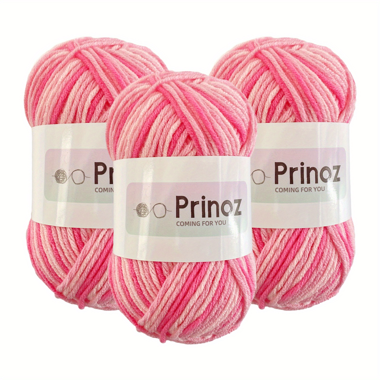 5 Strands Of Colored Yarn Diy Yarn For Crocheting And - Temu