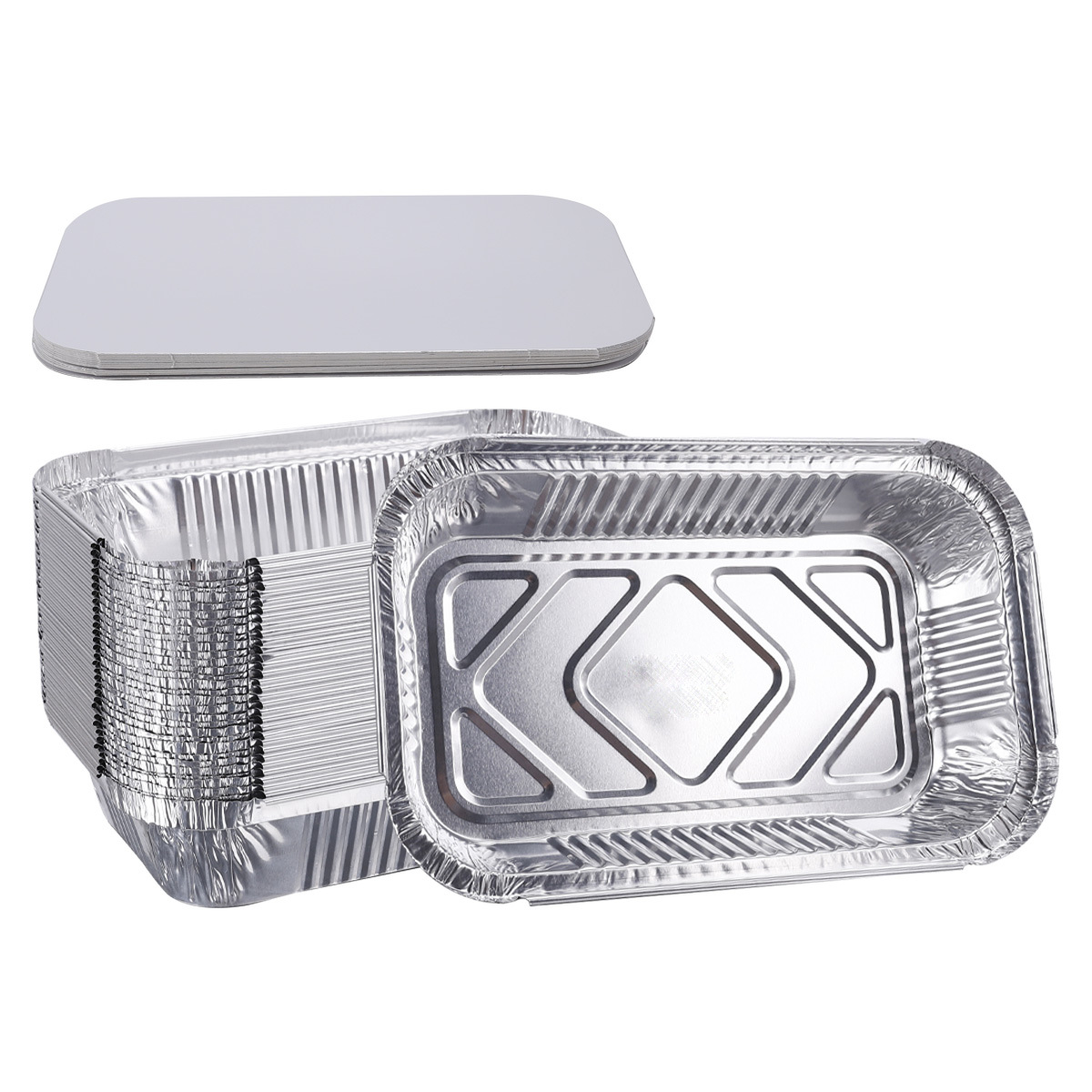 Disposable Aluminum Foil Pans Sturdy Sturdy Half Size Deep - Temu