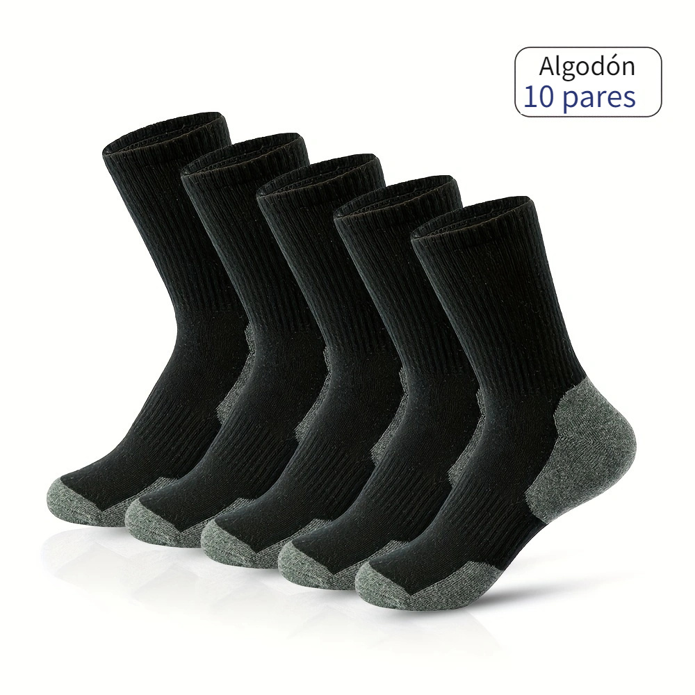 10 Pares Calcetines Largos Hombres Calcetines Running - Temu Chile