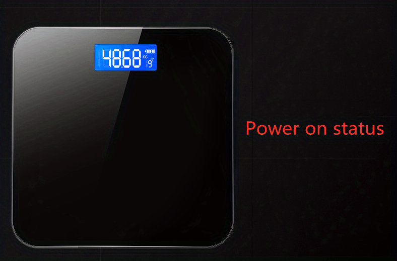 1PC Body Scale Household Small Rechargeable Body Scale High