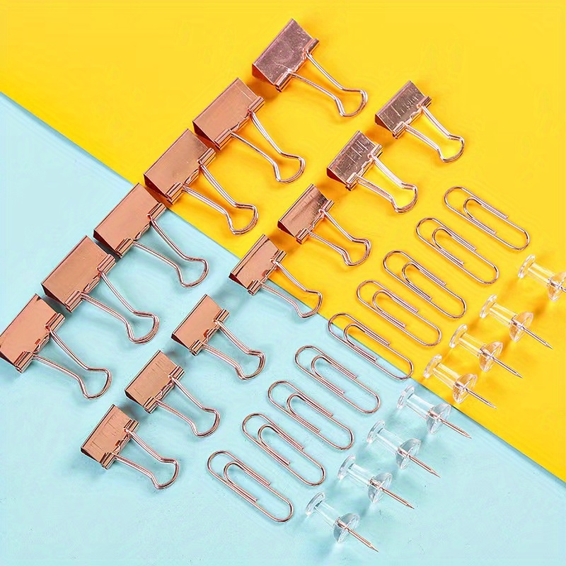 22 PCS Large Long Tail Binder Clips | Heavy Duty Steel Paper Clips For Office, School & Home Organization