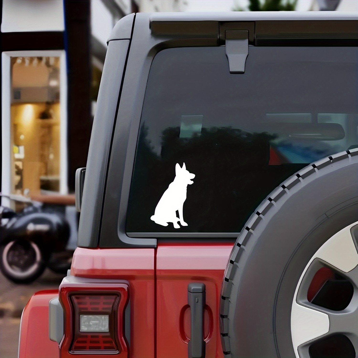 German Shepherd Vinyl Decal Wolf Dog Sticker Cars - Temu Australia