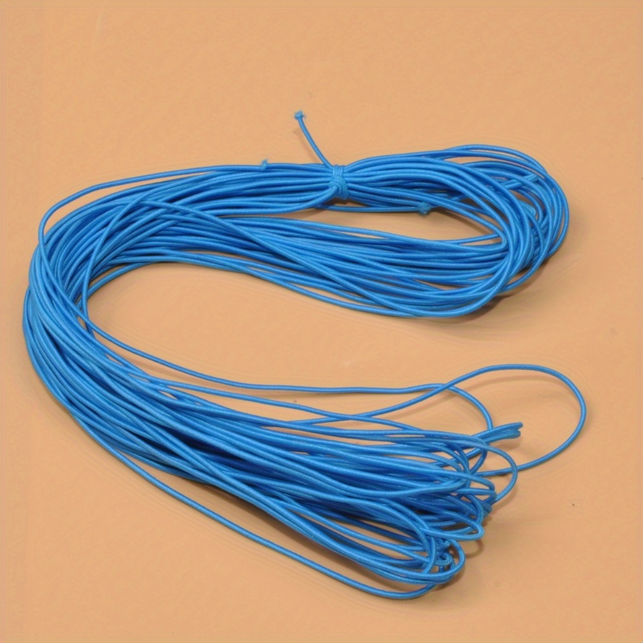 2 Wire Stretch Cord, Blue