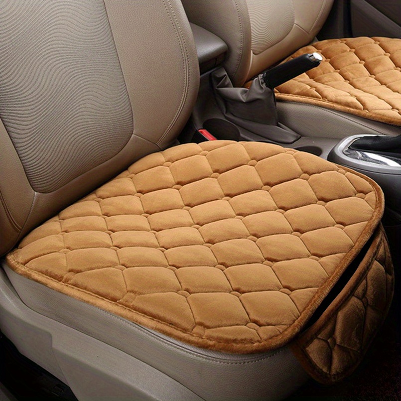 Universal Autumn Winter Warm Soft Car Seat Cushion - Temu