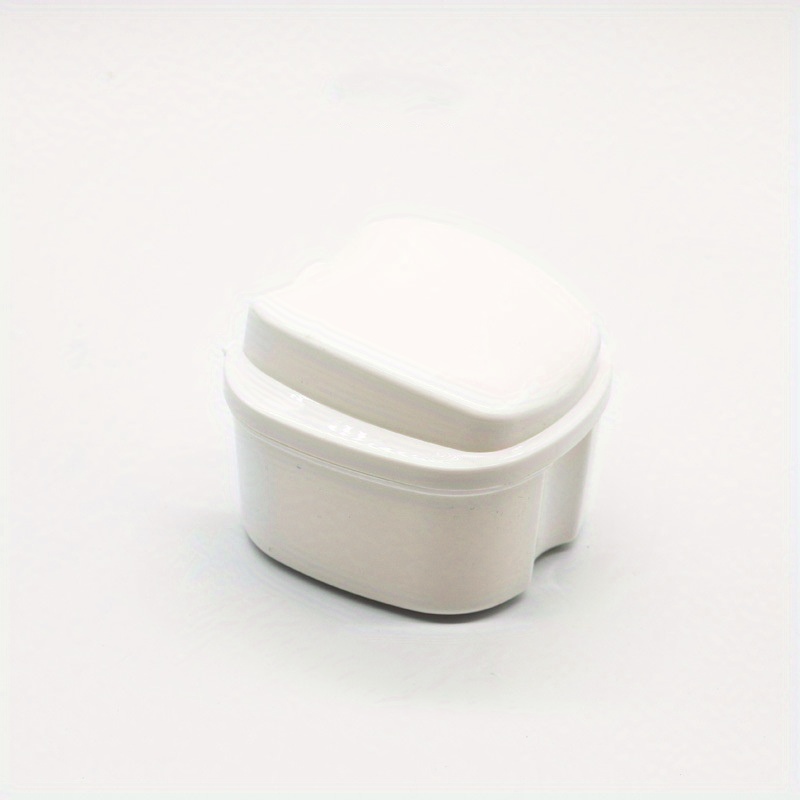 Denture Bath Case Cup Box Holder Cleaner False Teeth Storage Temu